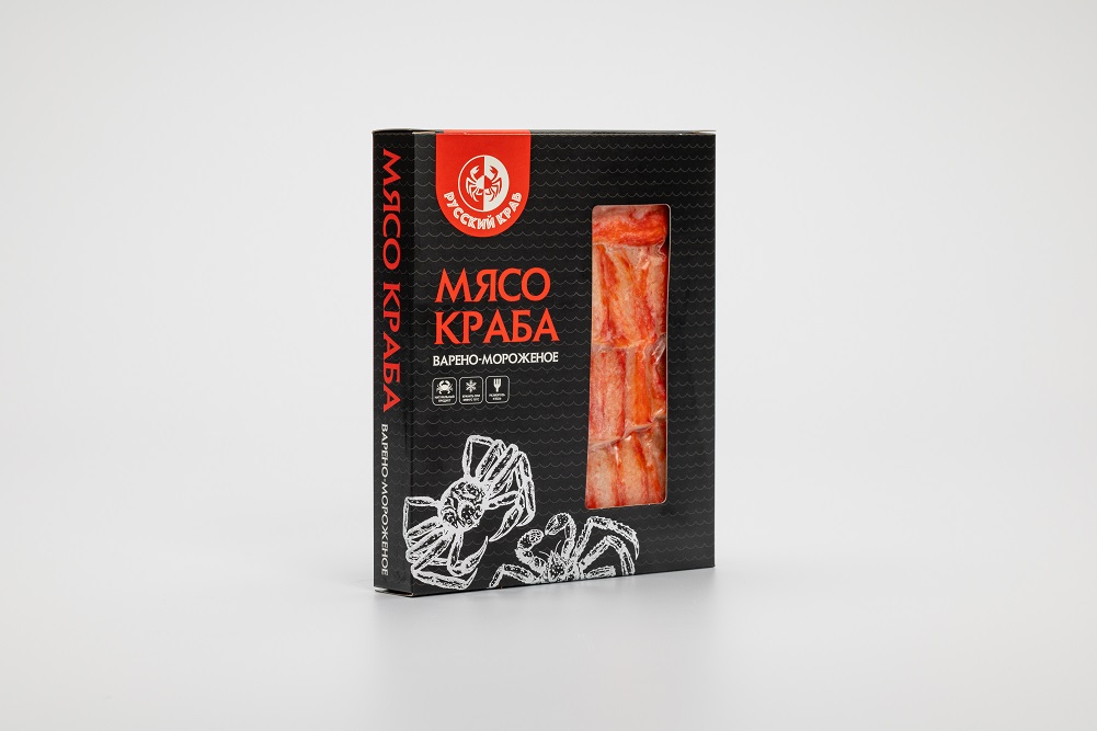 Мясо краба в вакуумной упаковке - Русский краб