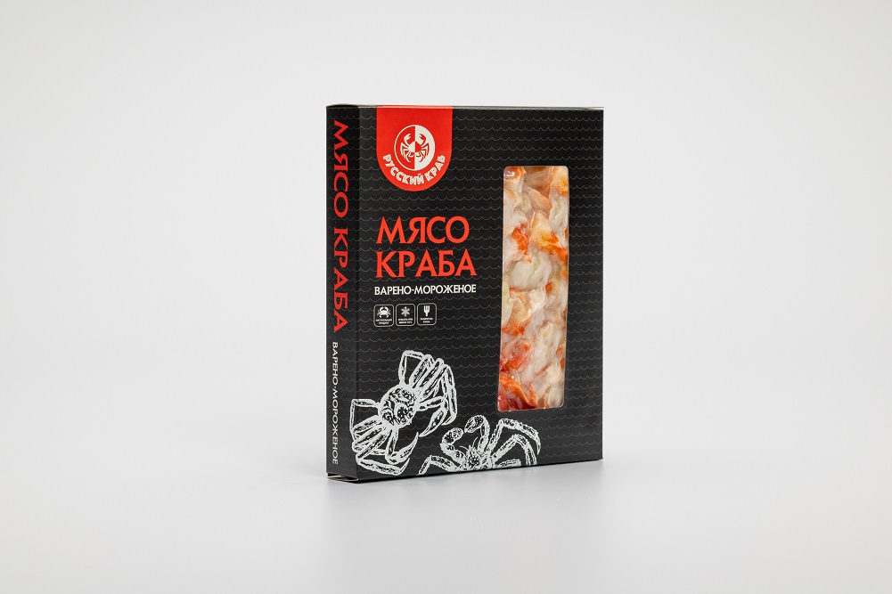 Мясо краба в вакуумной упаковке - Русский краб